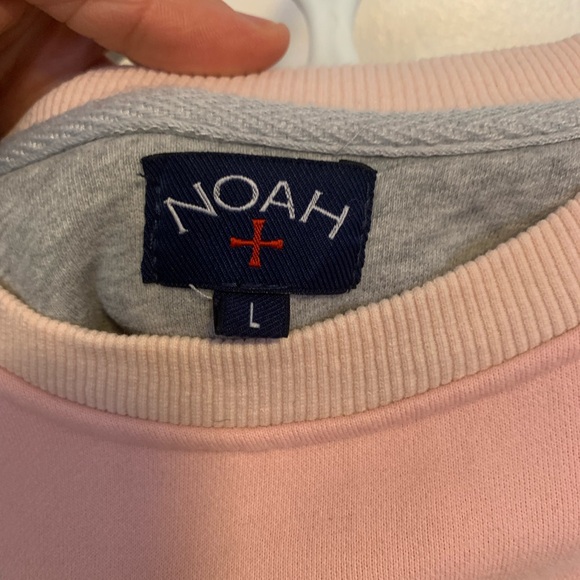 Noah colour block crew neck sweatshirt - Picture 2 of 5